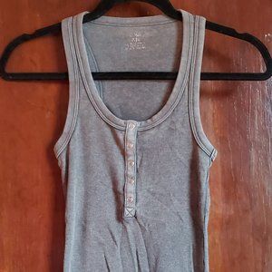 Simple Grey Tank Top
